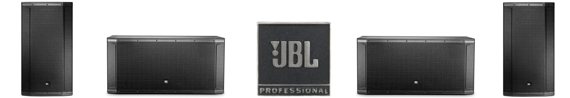 Na PA používáme hlavně profesionální reproduktory JBL